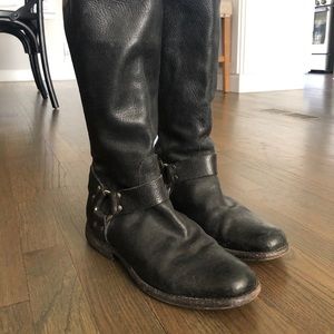 Frye Phillip Harness boots 8.5